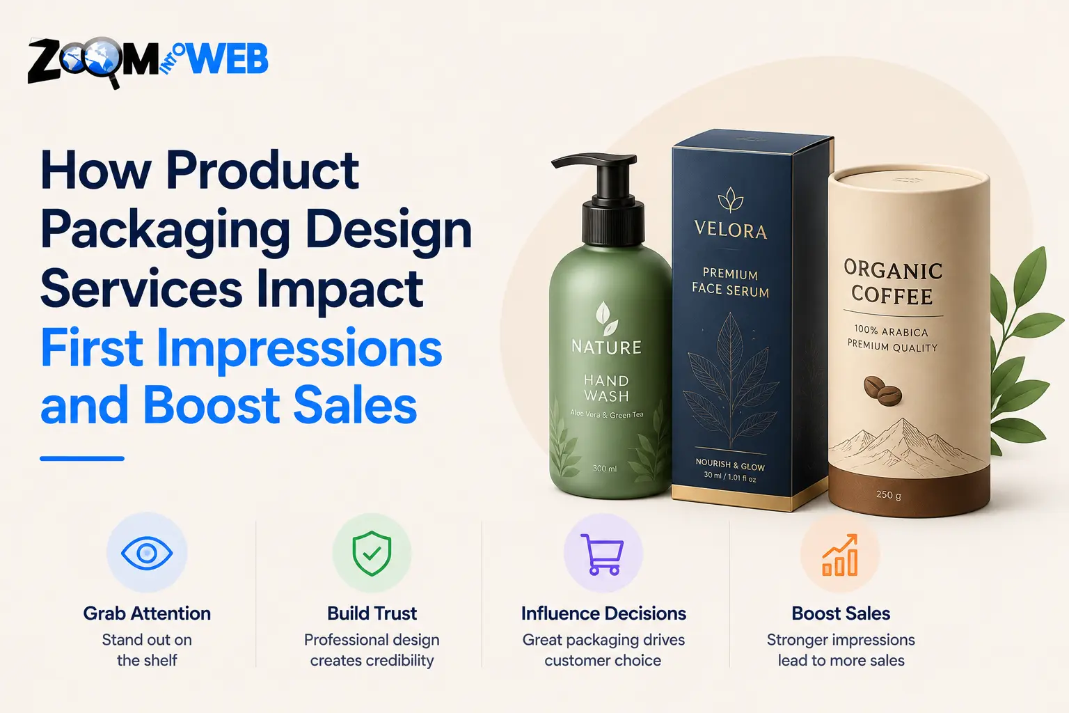 How Product Packaging Design Services Impact First Impressions and Boost Sales