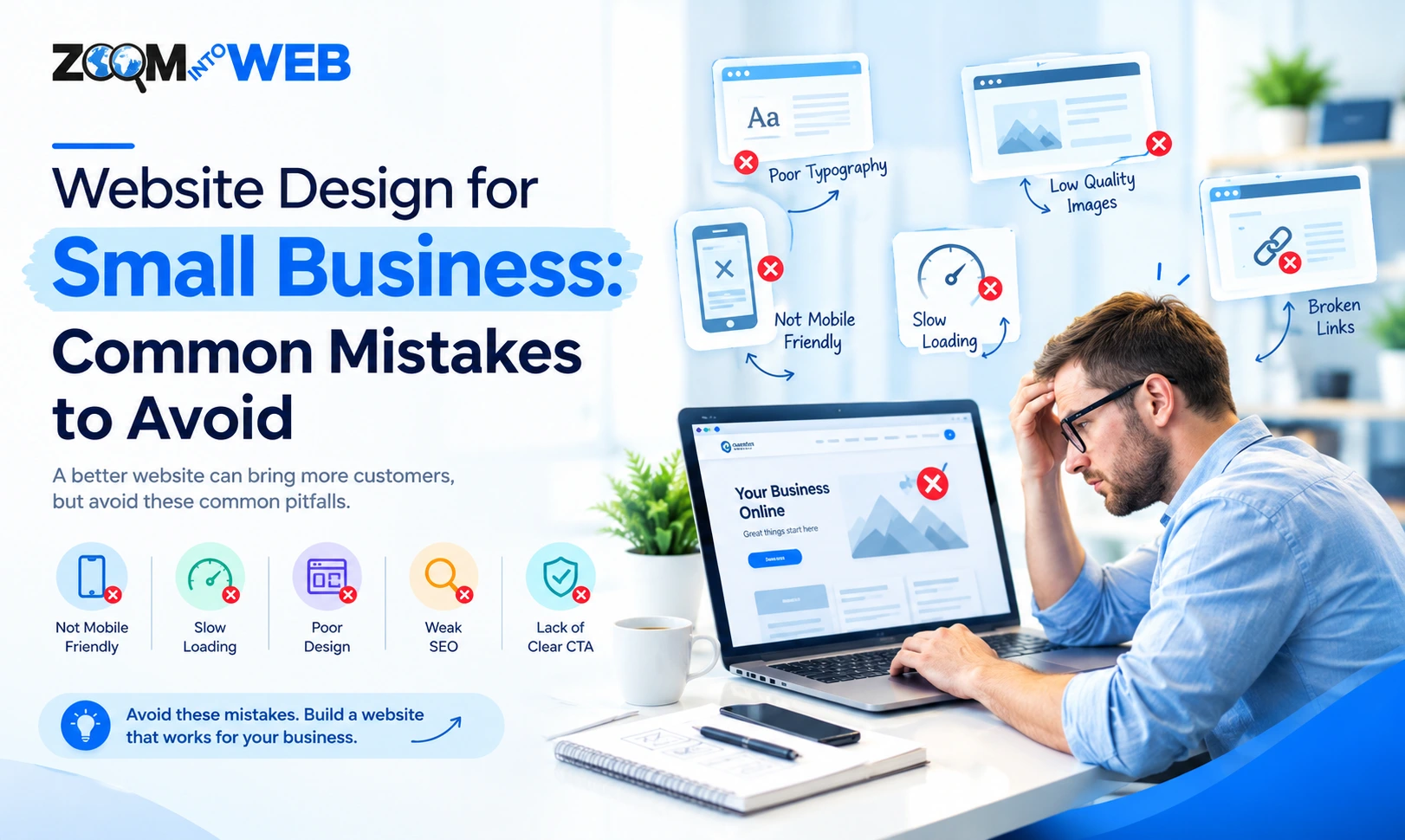 Website Design for Small Business: 10 Common Mistakes to Avoid
