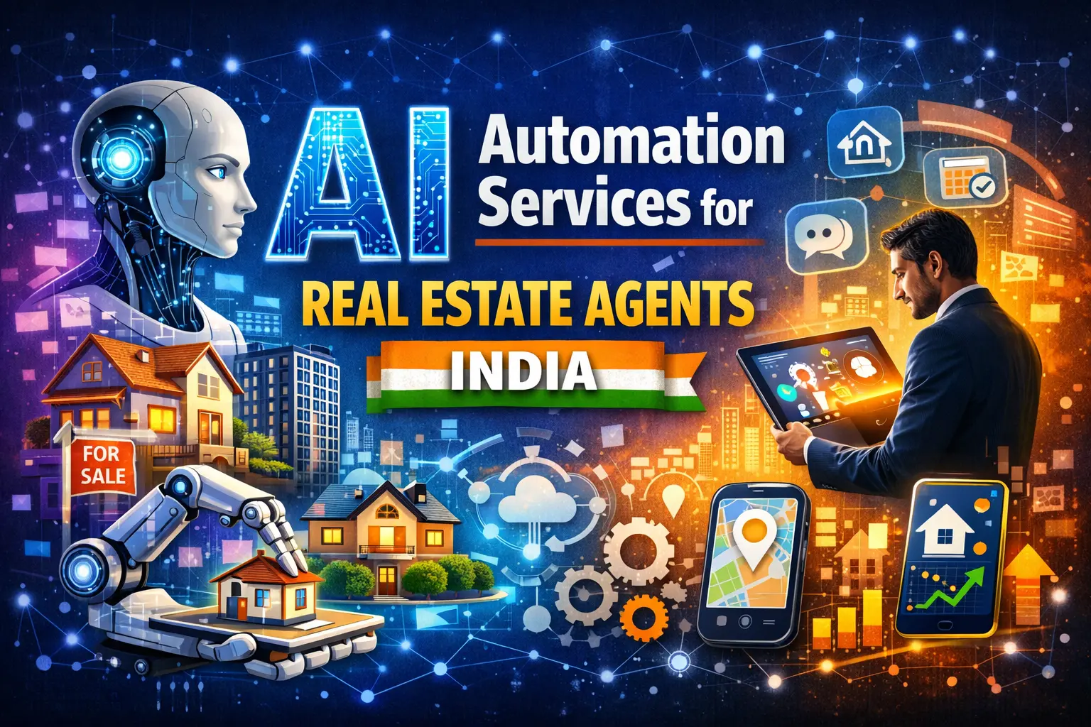 AI Automation Services for Real Estate Agents India
