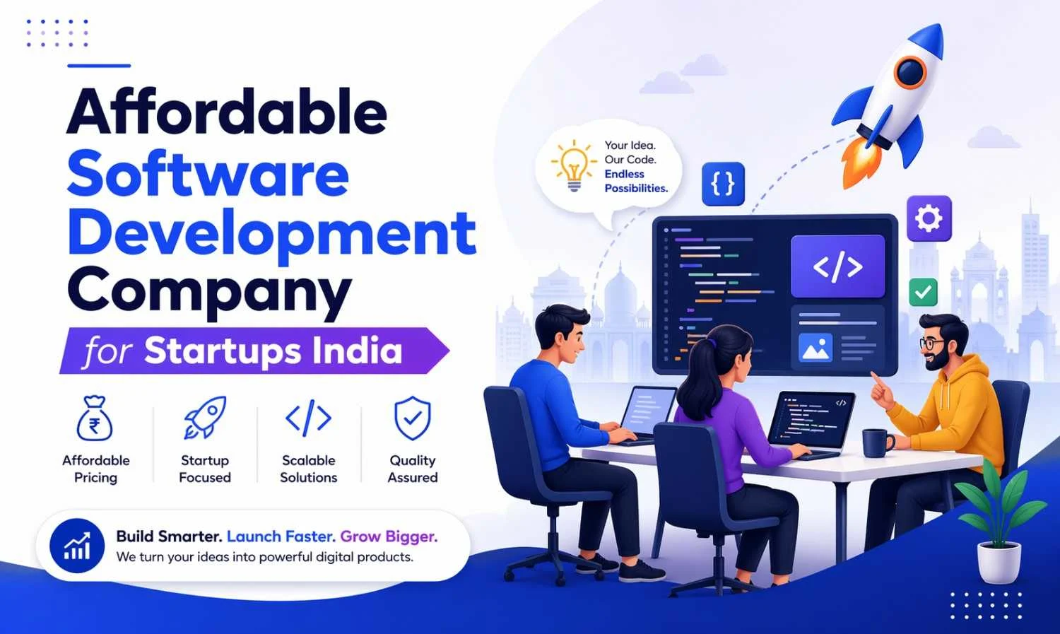 Affordable Software Development Company for Startups India