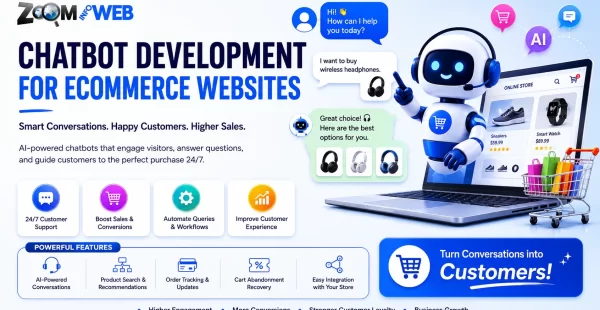 Benefits of Chatbot Development For Ecommerce Websites