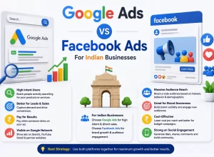 Google Ads vs Facebook Ads For Indian Businesses