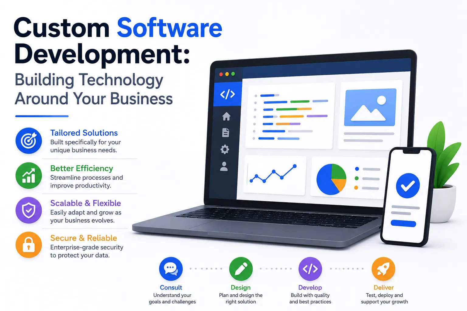 Custom Software Development: Building Technology Around Your Business